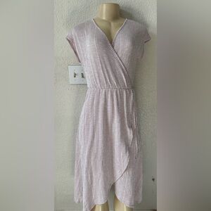 Caution To The Wind Blush Striped Wrap Maxi Dress midi beach summer y2k